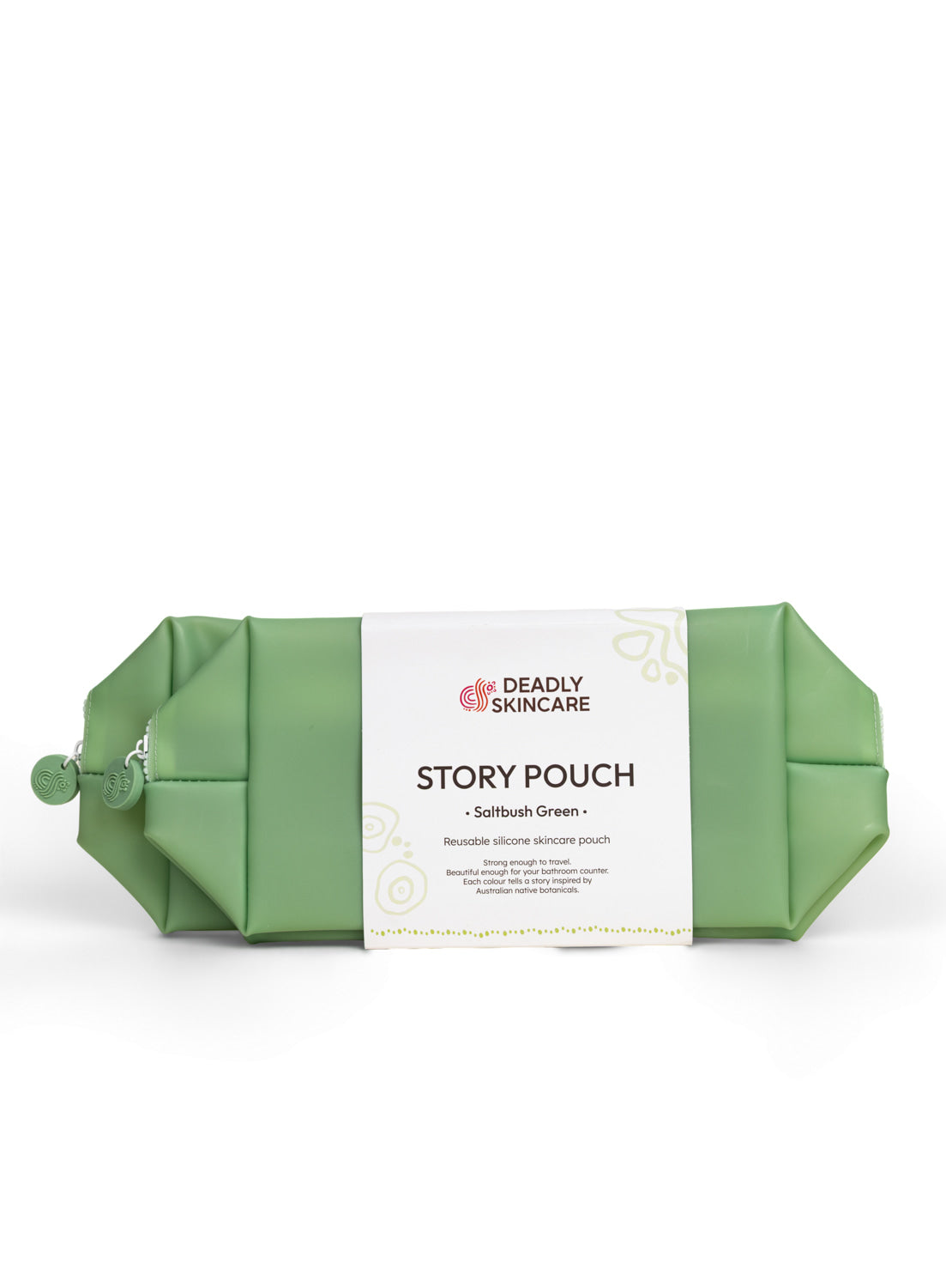 Story Pouch - Saltbush Green